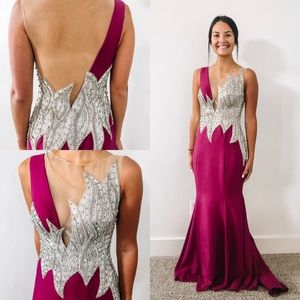 STUNNING Tarik Ediz Pageant Gown